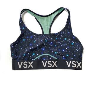 Victoria's Secret Sport | Galaxy Print Racerback Sports Bra